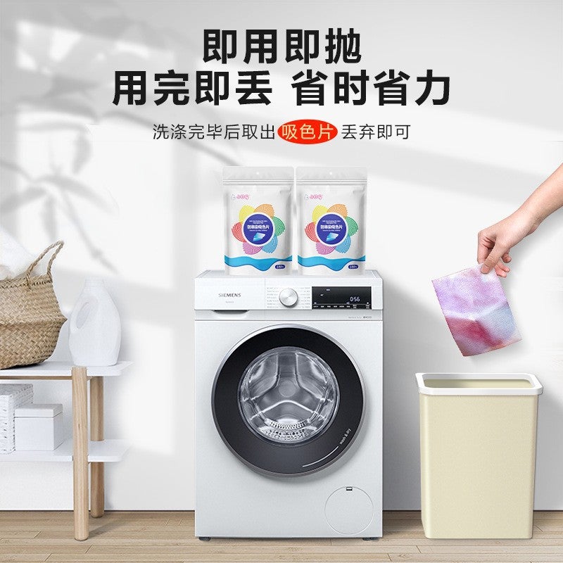 Color-Absorbing Sheets Prevent Color Mixing And Fading, Color-Absorbing Master Sheets For Laundry, Color-Absorbing Paper For Color Protection With Strong Color Absorption - Image 3